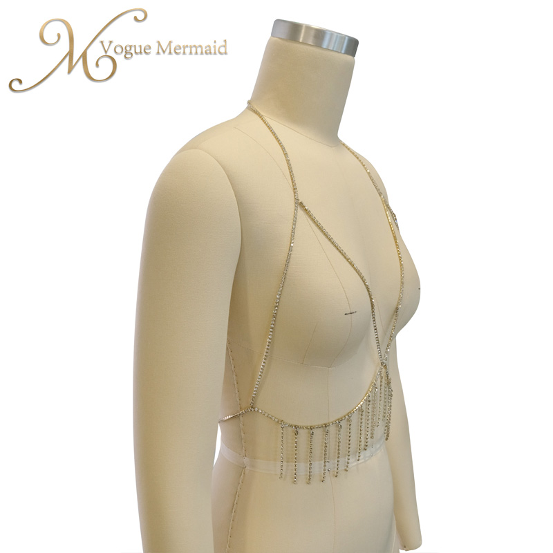 Neck Tank Top Body Chain Right